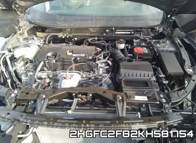 2HGFC2F82KH581754 фото 2