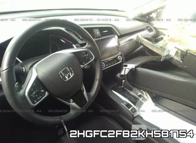 2HGFC2F82KH581754 фото 6