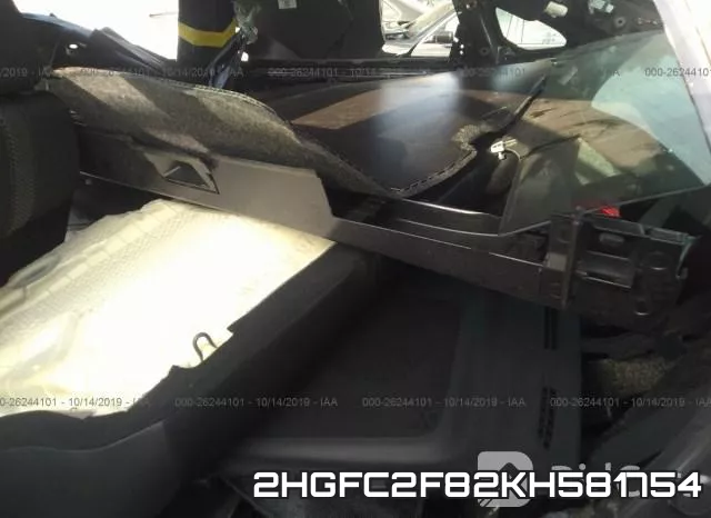 2HGFC2F82KH581754 фото 9