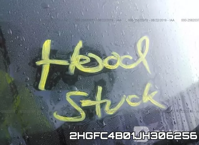 2HGFC4B01JH306256 фото 2
