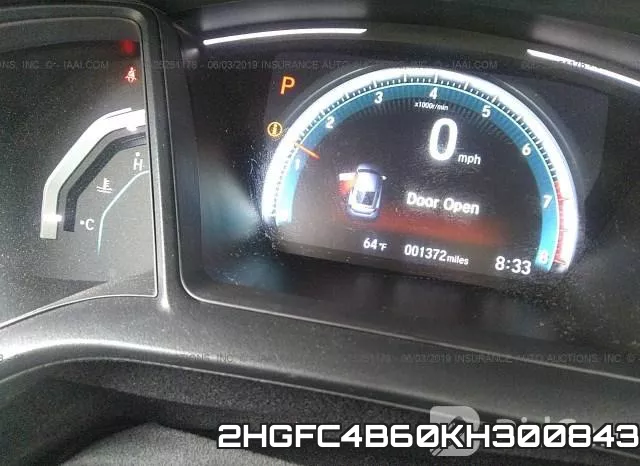 2HGFC4B60KH300843 фото 8