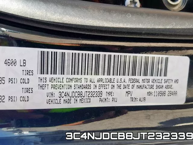 3C4NJDCB8JT232339 фото 2