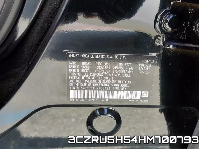 3CZRU5H54HM700793 фото 2
