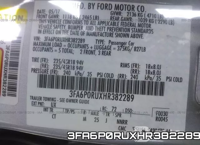3FA6P0RUXHR382289 фото 10