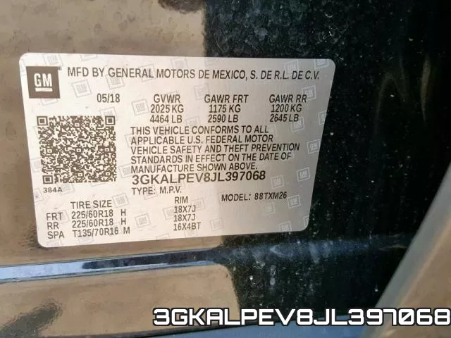 3GKALPEV8JL397068 фото 2