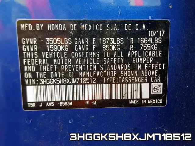 3HGGK5H8XJM718512 фото 2