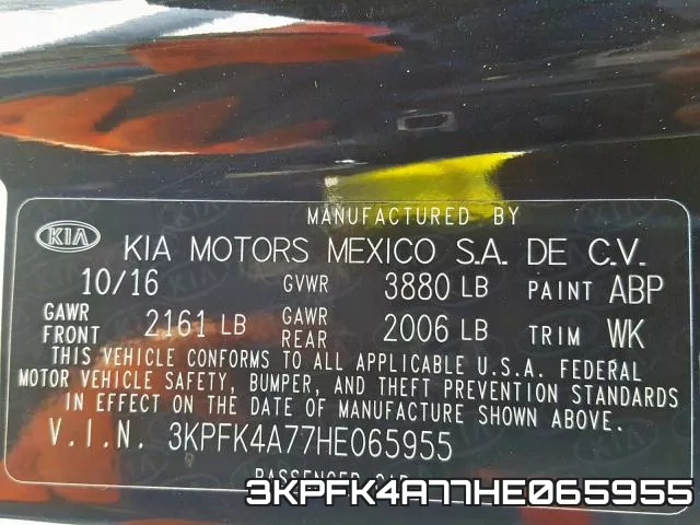 3KPFK4A77HE065955 фото 2