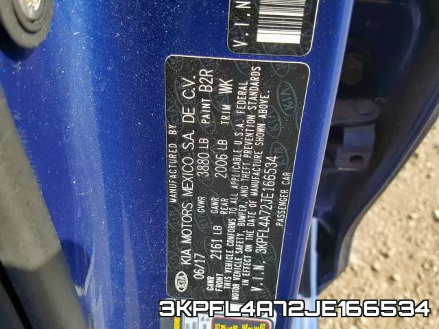 3KPFL4A72JE166534 фото 2