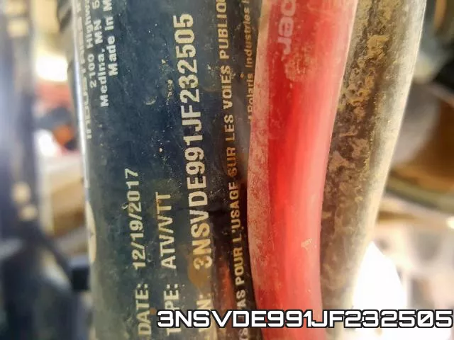3NSVDE991JF232505 фото 2
