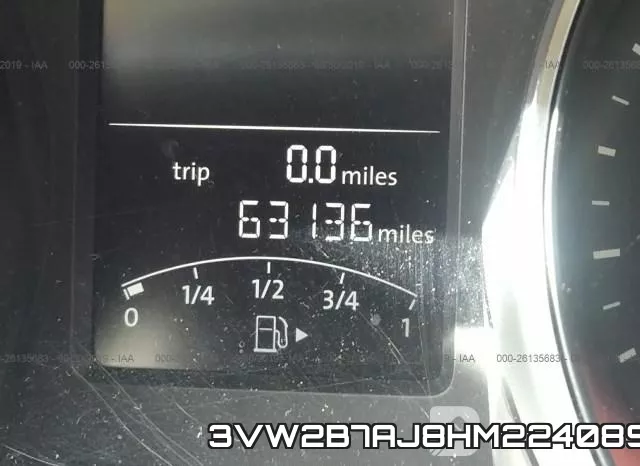 3VW2B7AJ8HM224089 фото 8