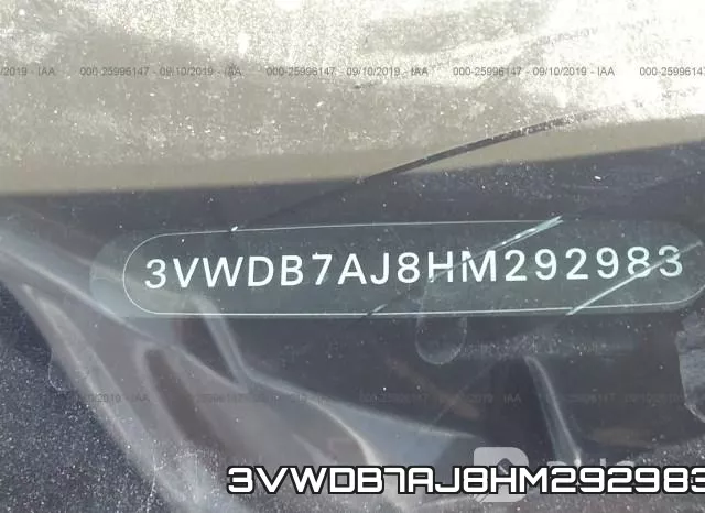 3VWDB7AJ8HM292983 фото 10