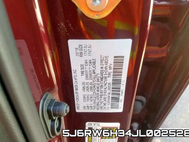 5J6RW6H34JL002528 фото 2