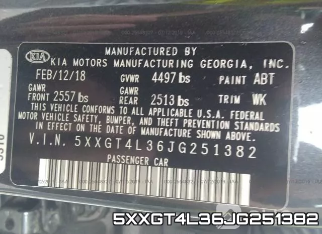 5XXGT4L36JG251382 фото 10