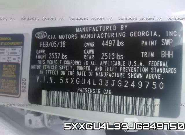 5XXGU4L33JG249750 фото 10