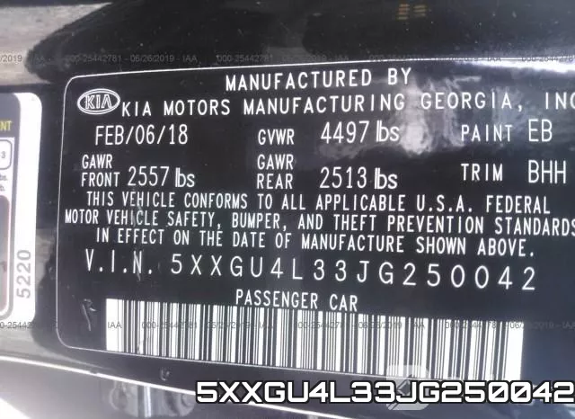 5XXGU4L33JG250042 фото 10
