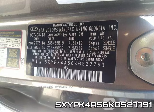 5XYPK4A56KG527791 фото 9