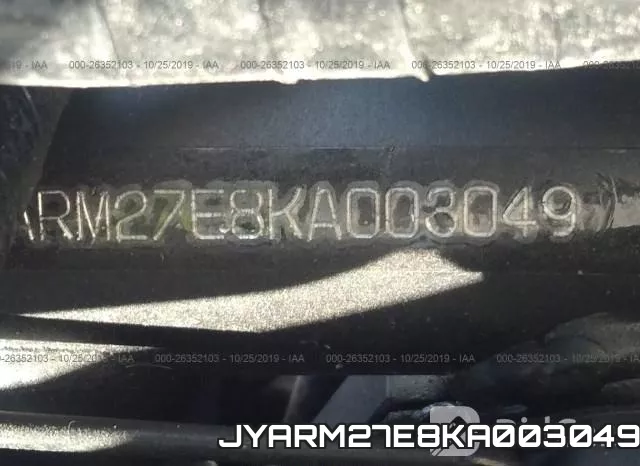 JYARM27E8KA003049 фото 2