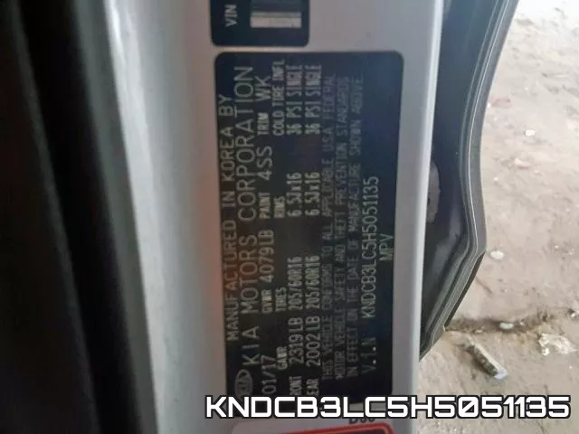 KNDCB3LC5H5051135 фото 2