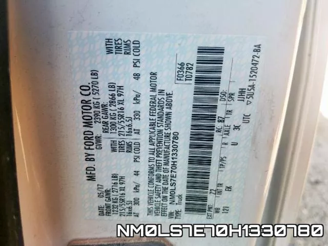 NM0LS7E70H1330780 фото 2