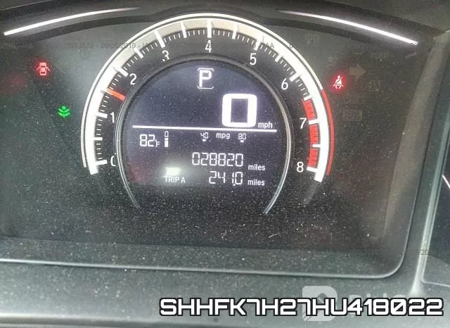 SHHFK7H27HU418022 фото 8