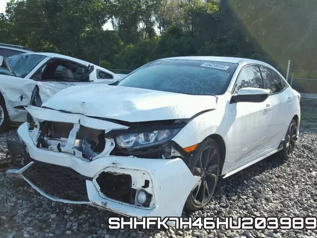 SHHFK7H46HU203989 фото 3