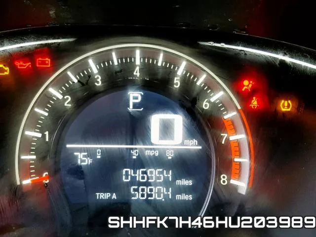 SHHFK7H46HU203989 фото 9