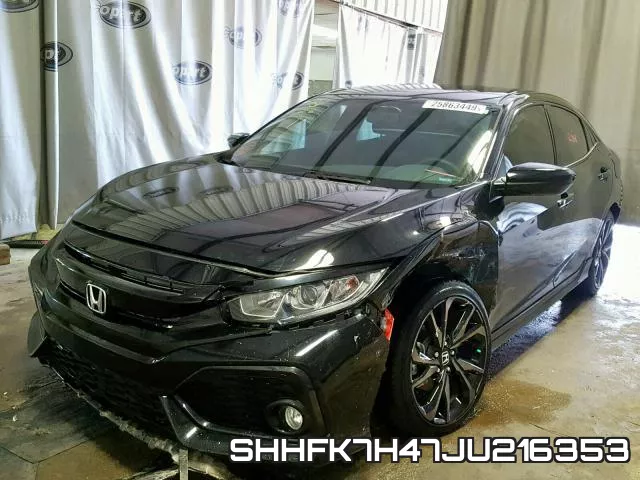 SHHFK7H47JU216353 фото 3