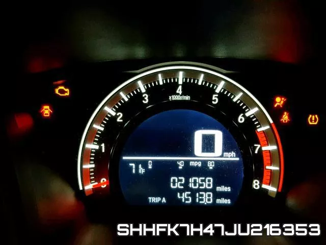 SHHFK7H47JU216353 фото 9