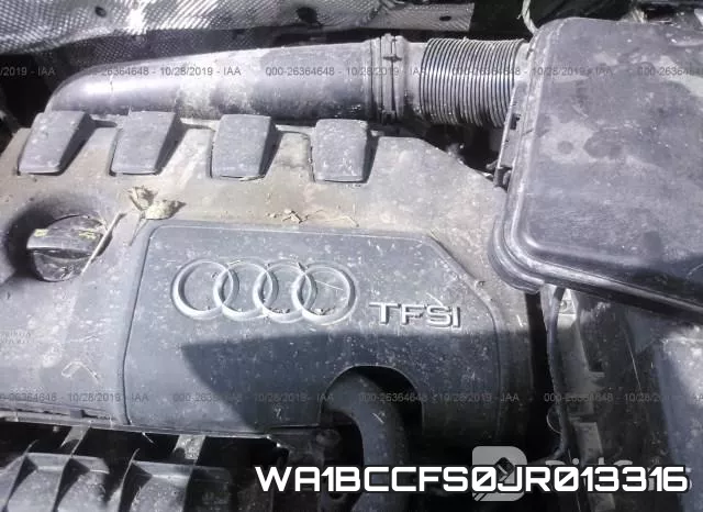 WA1BCCFS0JR013316 фото 2