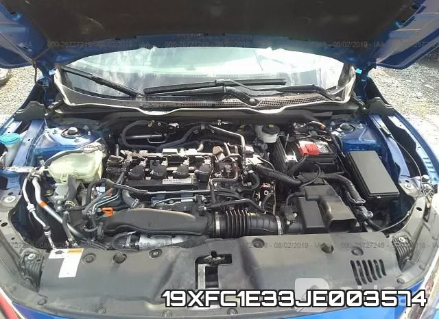 19XFC1E33JE003574 фото 2