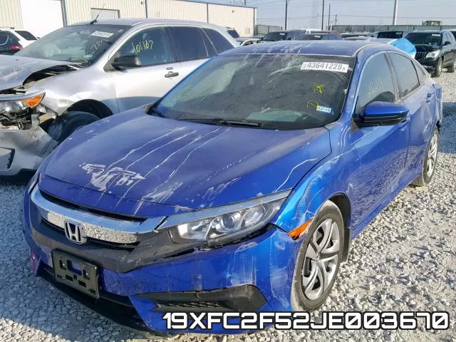 19XFC2F52JE003670 фото 3