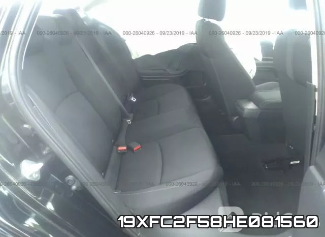 19XFC2F58HE081560 фото 9