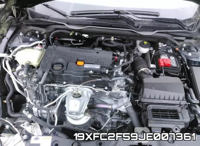 19XFC2F59JE007361 фото 2