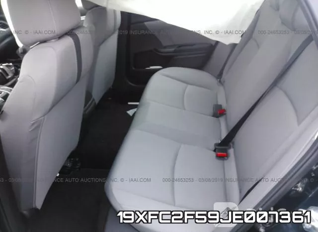 19XFC2F59JE007361 фото 9