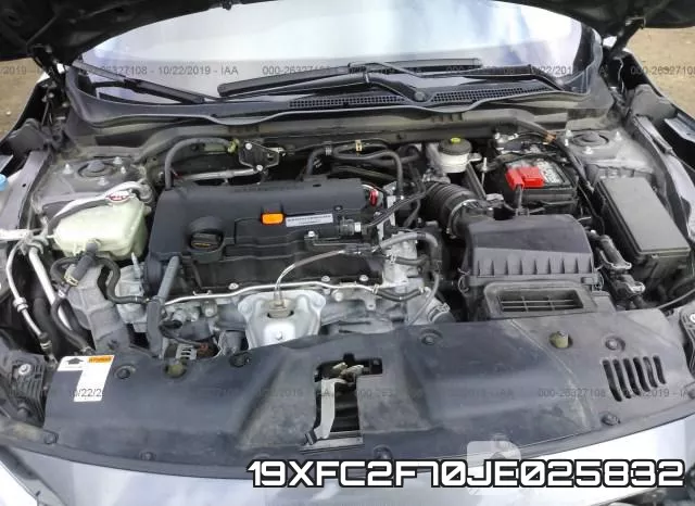 19XFC2F70JE025832 фото 2
