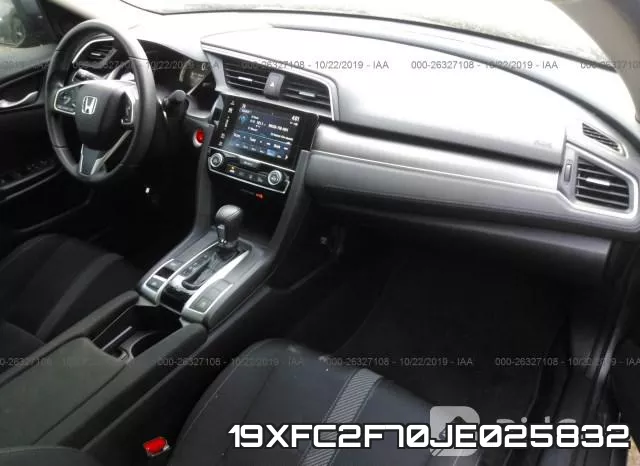 19XFC2F70JE025832 фото 6