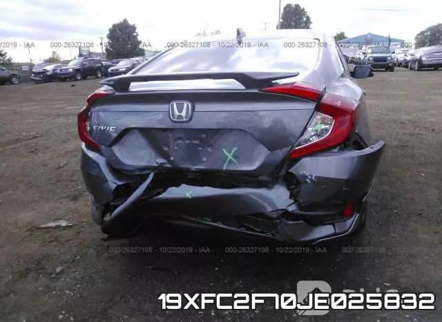 19XFC2F70JE025832 фото 7