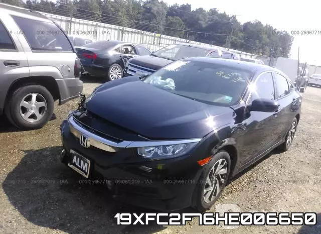 19XFC2F76HE006650 фото 3