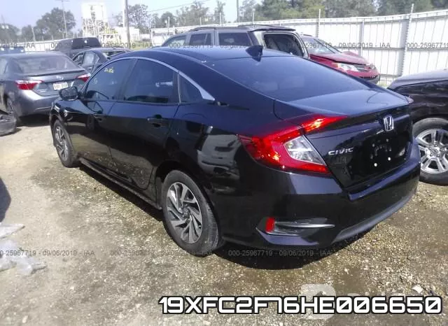 19XFC2F76HE006650 фото 4