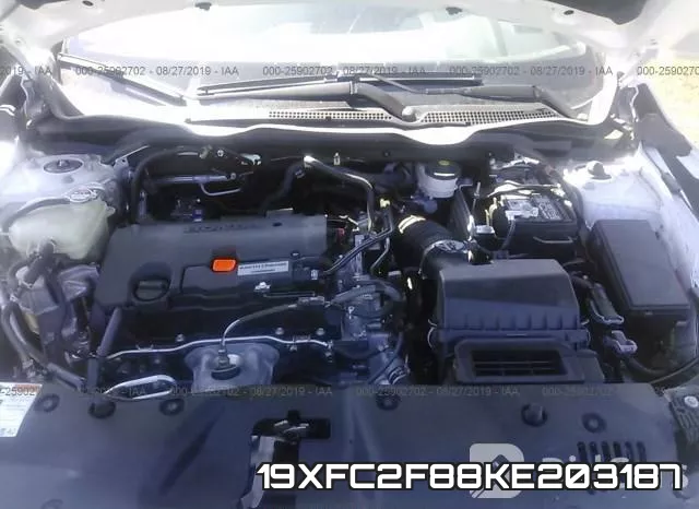 19XFC2F88KE203187 фото 2