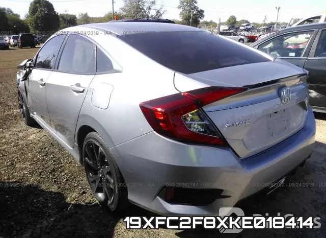 19XFC2F8XKE018414 фото 4