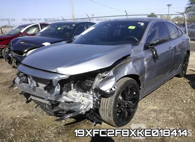 19XFC2F8XKE018414 фото 7