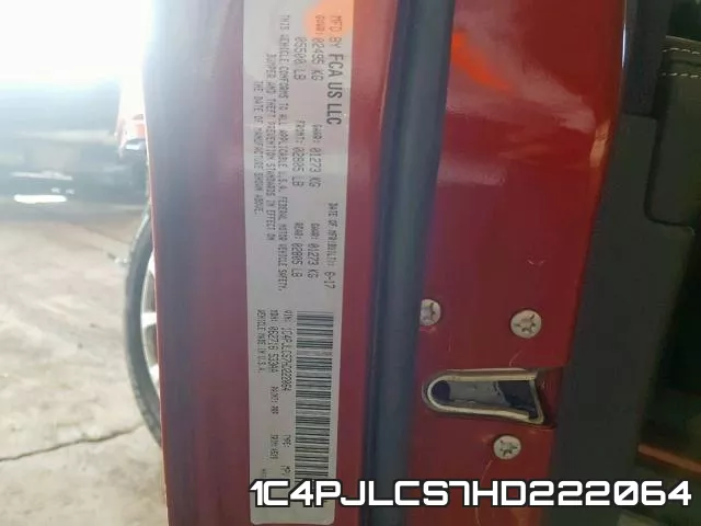 1C4PJLCS7HD222064 фото 2