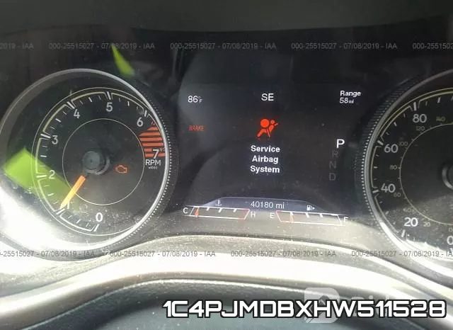 1C4PJMDBXHW511528 фото 8