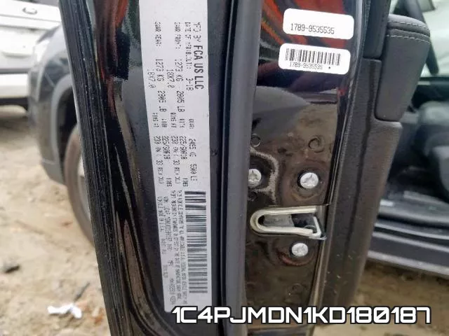 1C4PJMDN1KD180187 фото 2