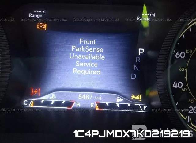 1C4PJMDX7KD219219 фото 7