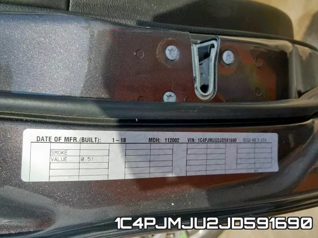 1C4PJMJU2JD591690 фото 2