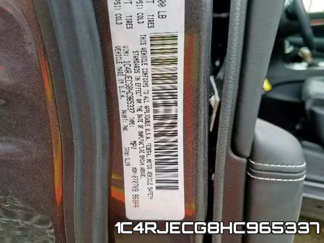 1C4RJECG8HC965337 фото 2