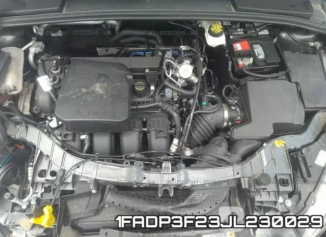 1FADP3F23JL230029 фото 2