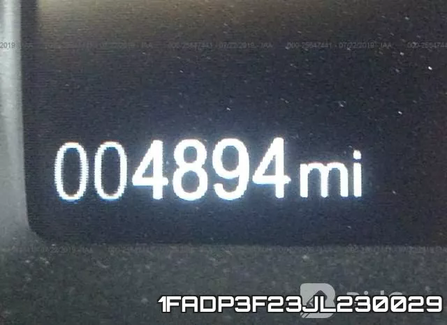 1FADP3F23JL230029 фото 8